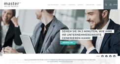 Desktop Screenshot of master-hr.de